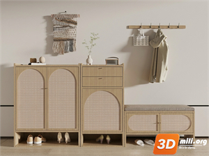 Shoe cabinet Skp Files